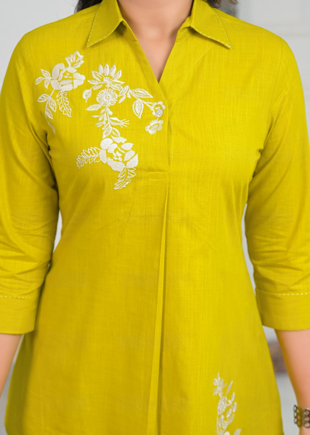 Ridhika Wattle Embroidered Co-ord Set