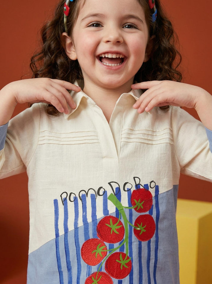 Joy tomatoes cotton co-ord set