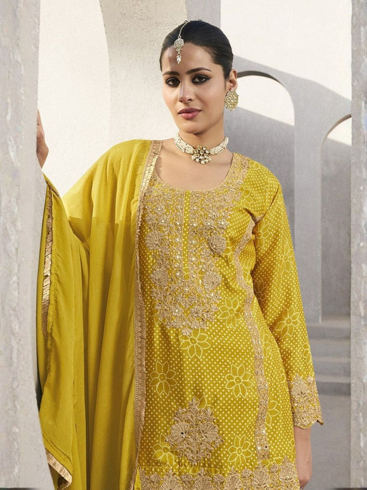 Zarkash Amber Full Work Suit Set