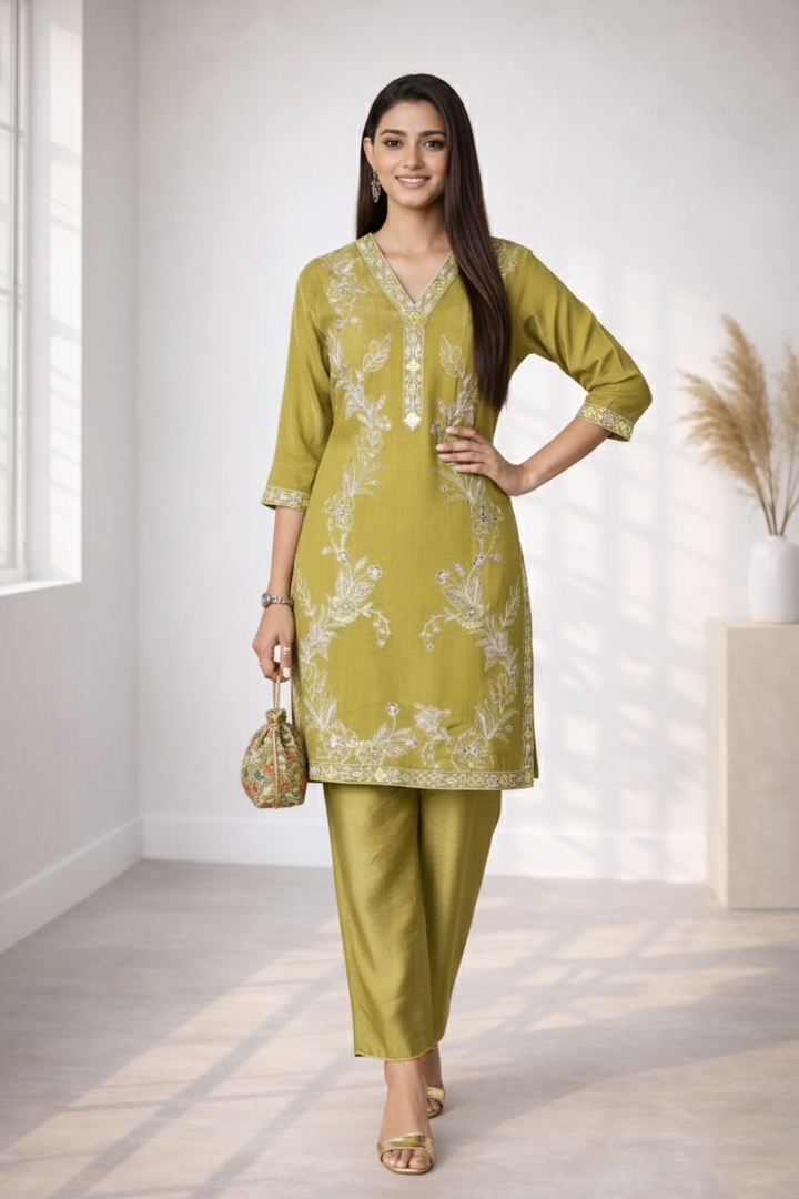 Anumeha Alpine Work Co-ord Set