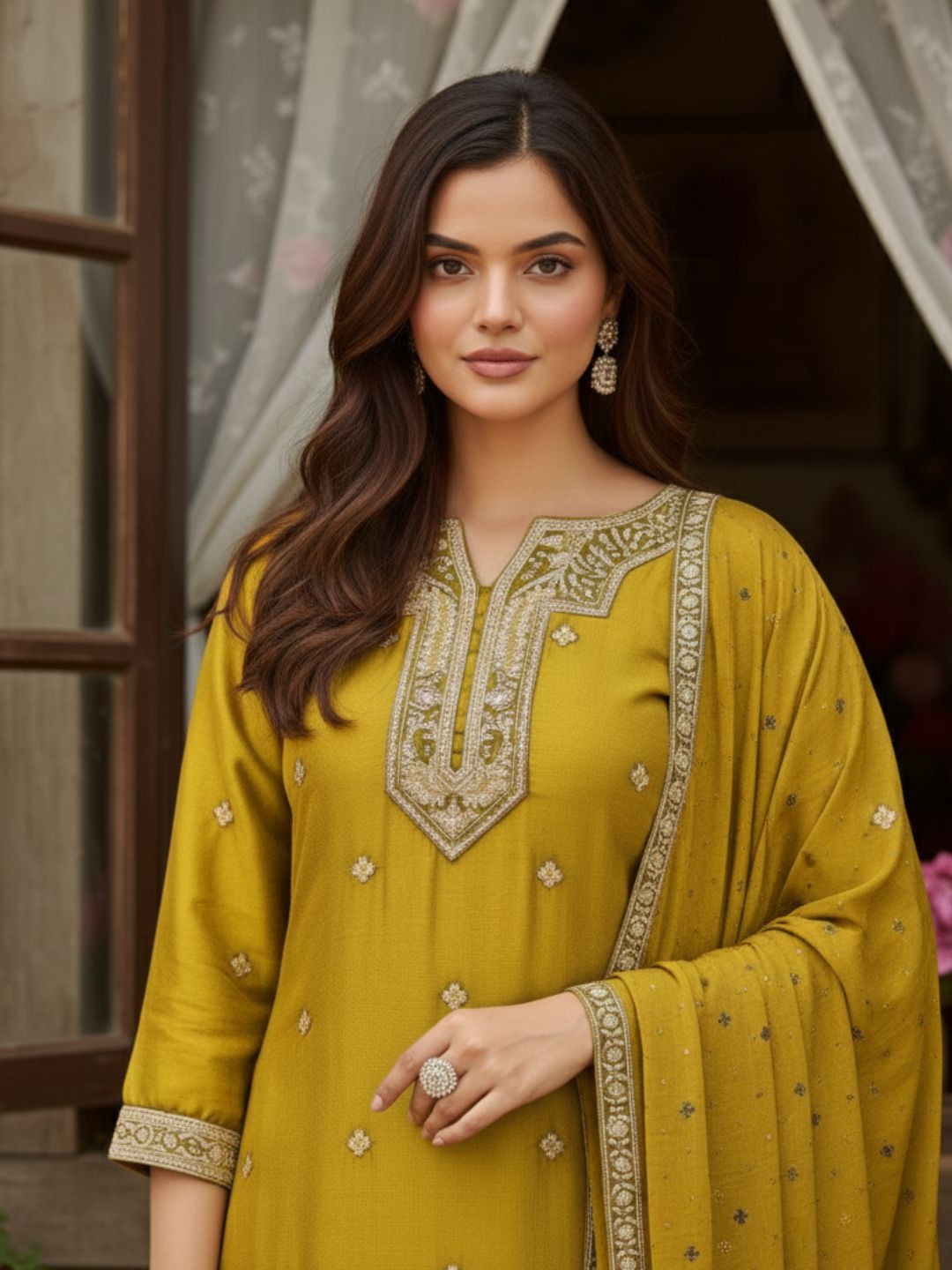 Lopa Amber Full Work Suit Set