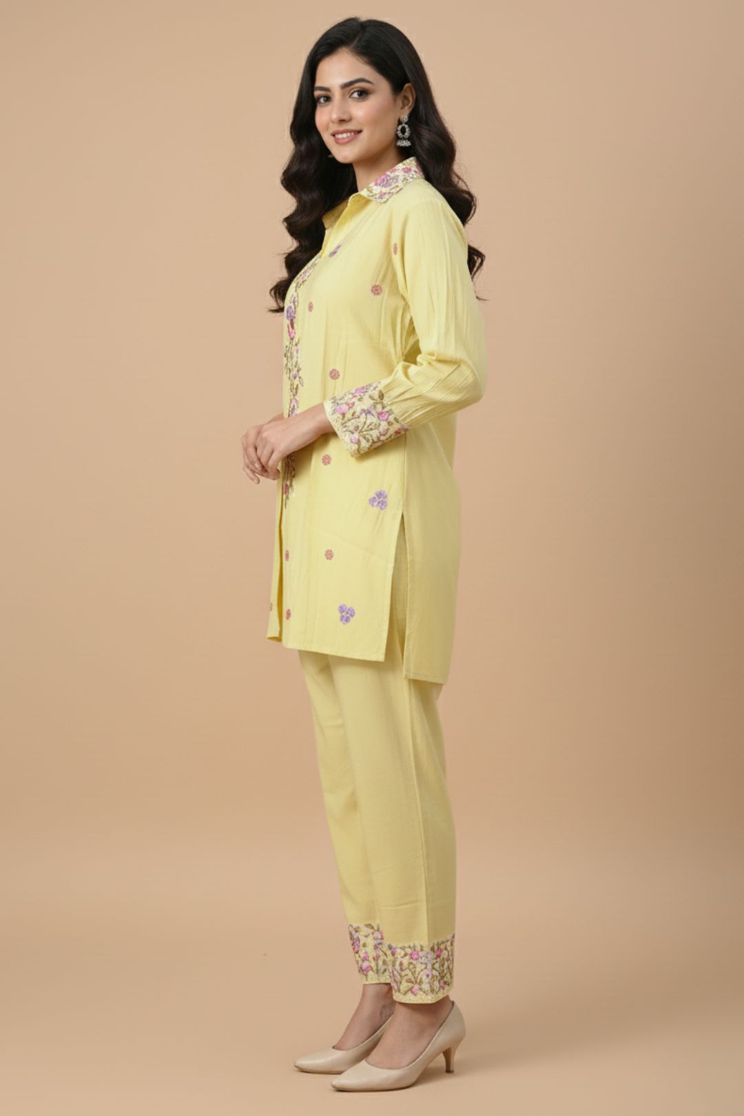 Pankhuri Daffodil Embroidered Co-ord Set