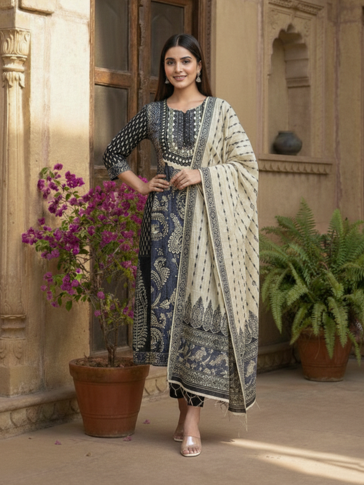 Reet Swish Printed Suit Set