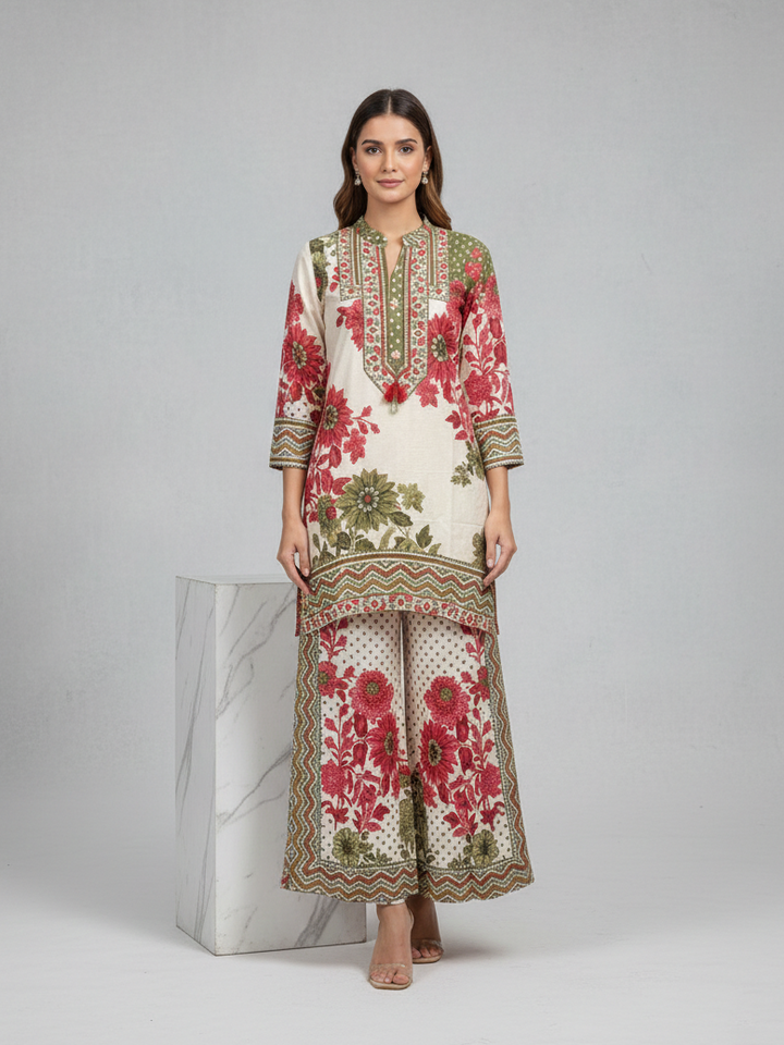 Reet brink printed co-ord set