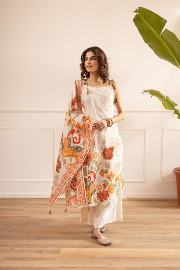 Karen alice cotton suit set
