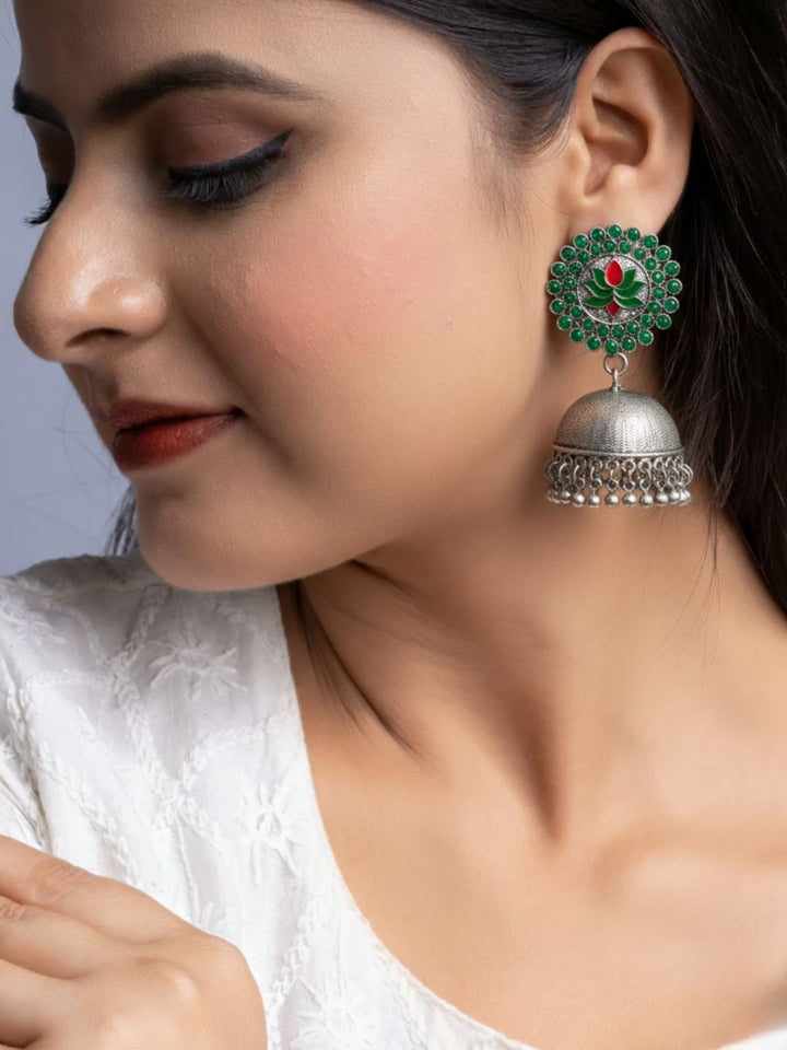 Antara Oxidised Earrings