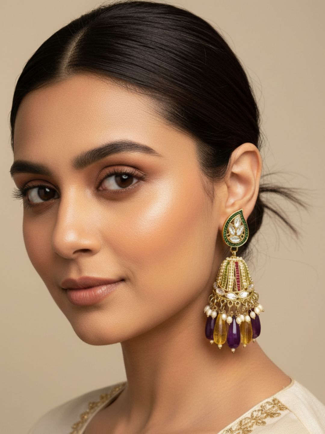 Antara Oxidised Earrings