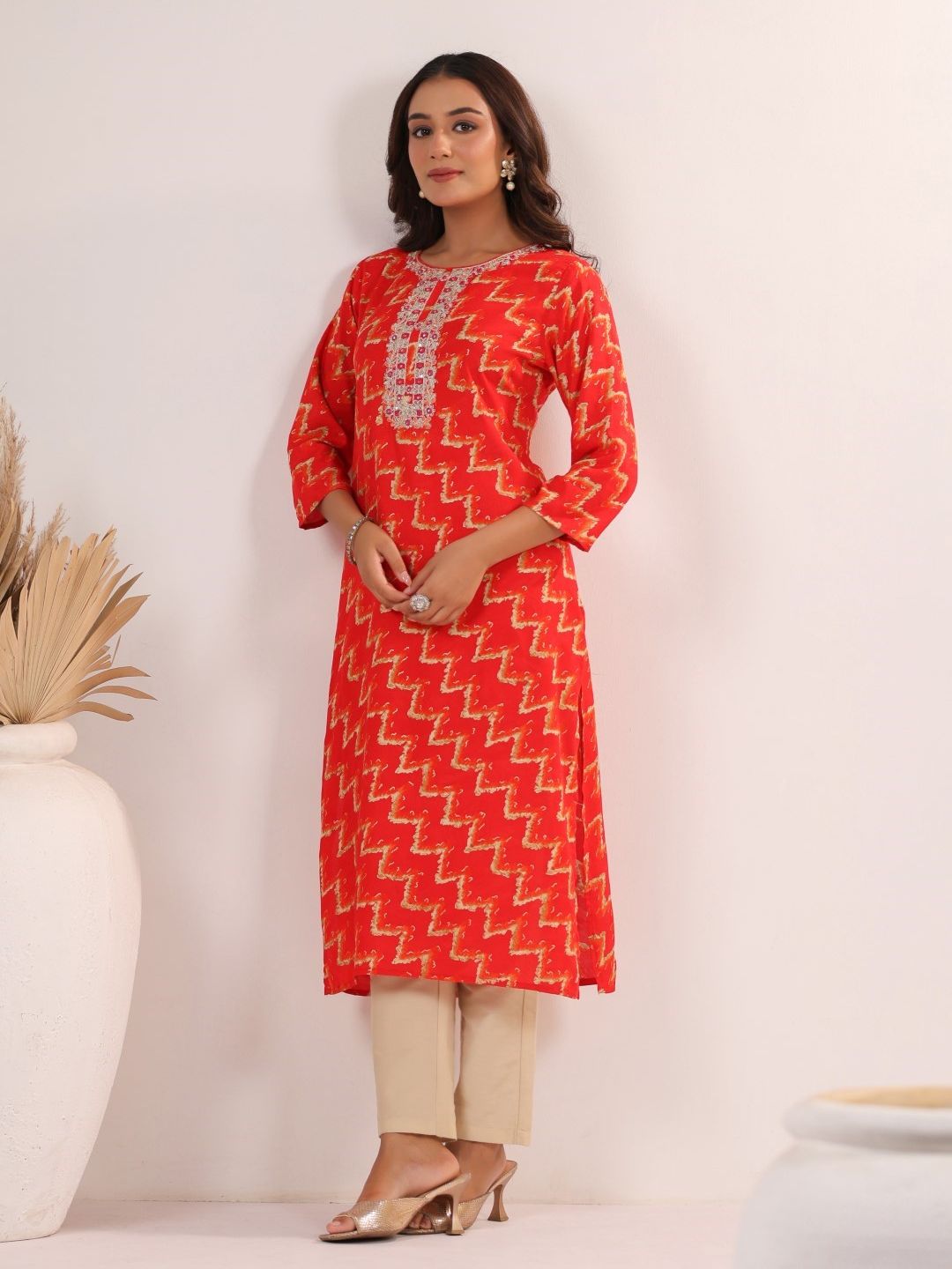 Varisha Tango Printed Work Kurti