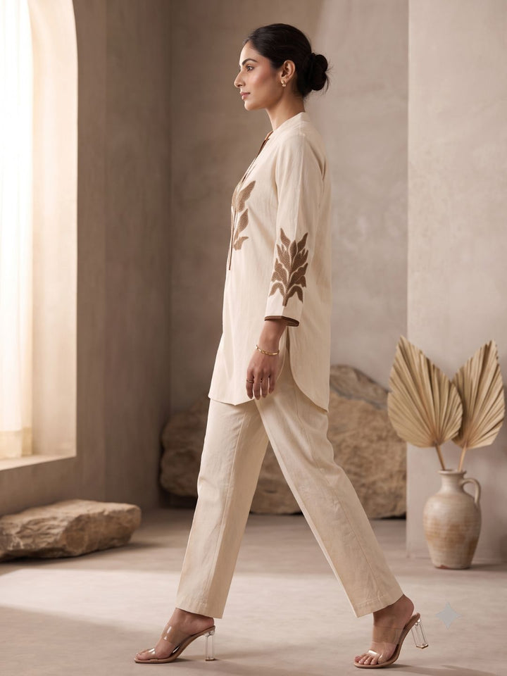 Drona Cosmic Embroidery Co-ord Set