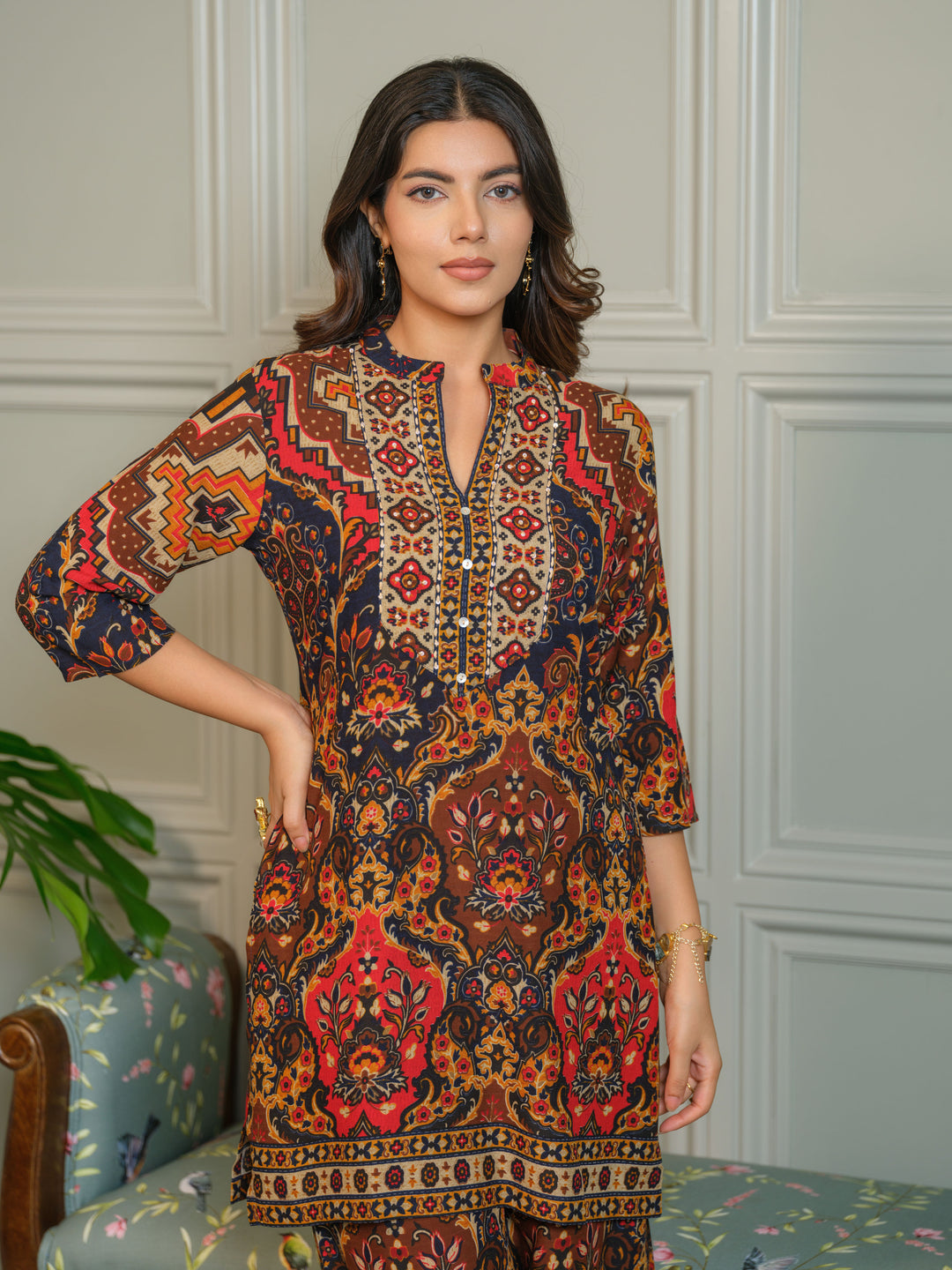 Tashvika lava printed Co-ord set