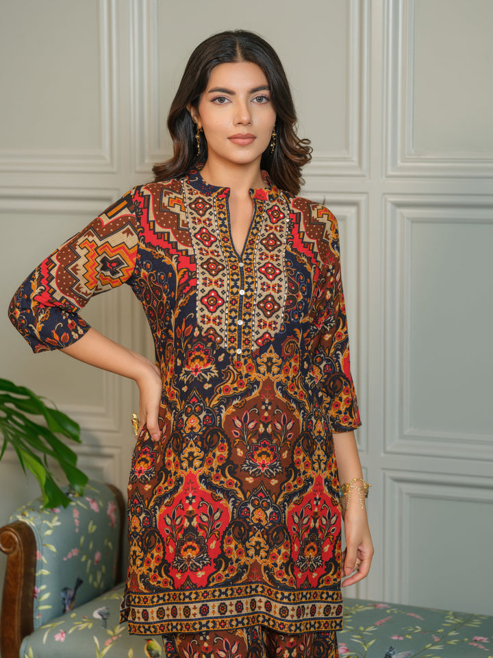 Tashvika lava printed Co-ord set