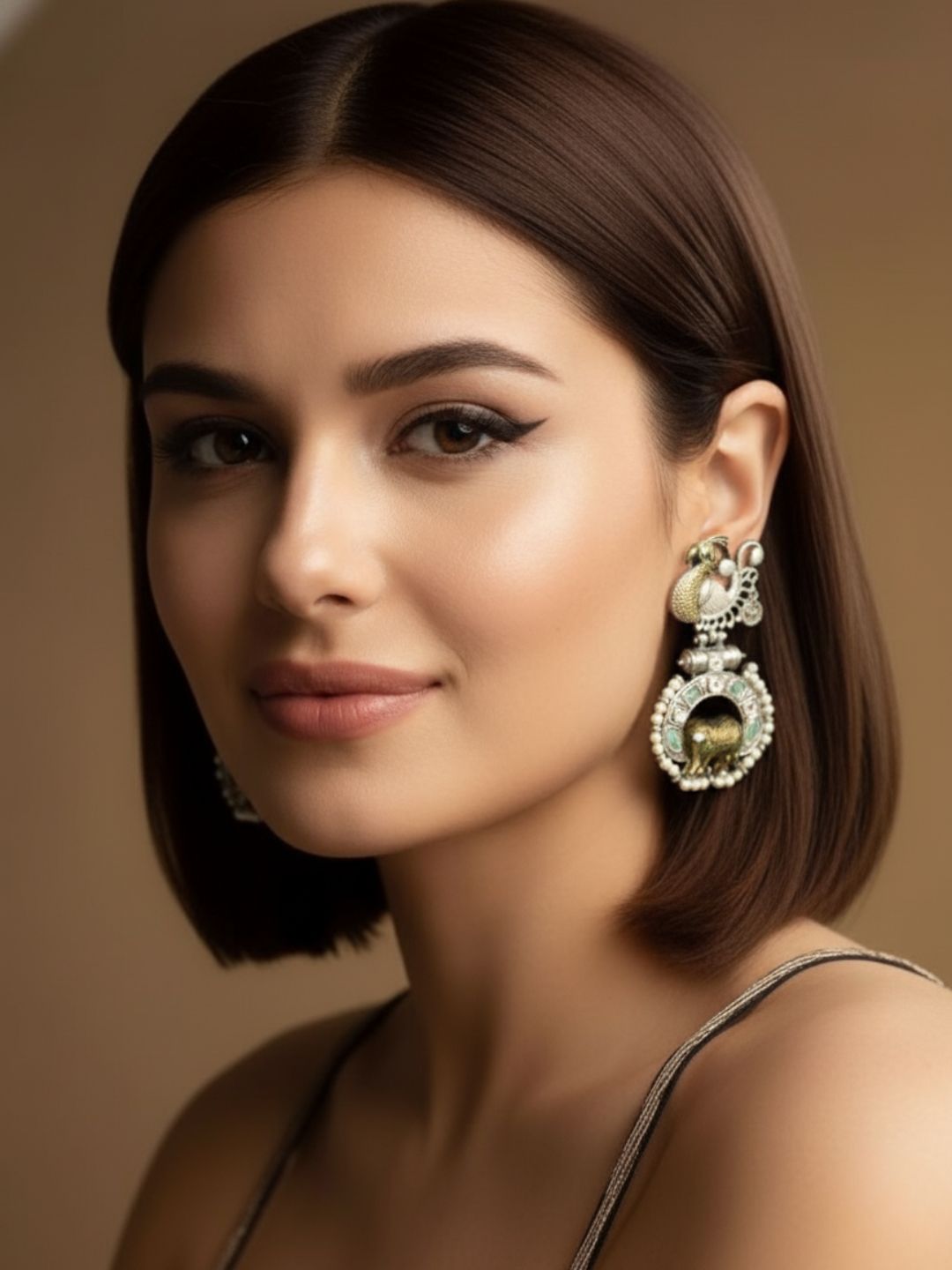 Antara Oxidised Earrings