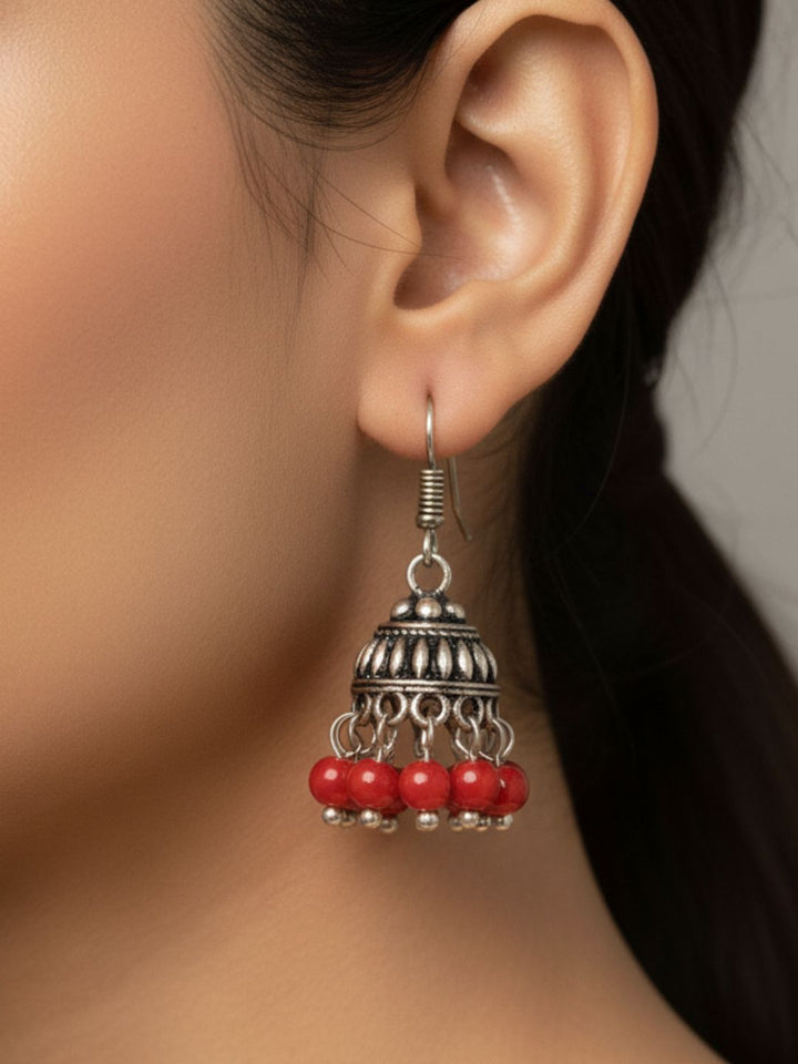 Antara Oxidised Earrings