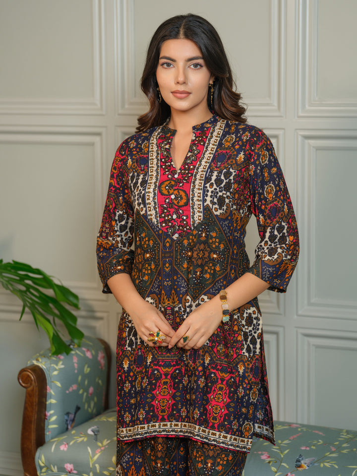 Tashvika Walnut Printed co-ord set