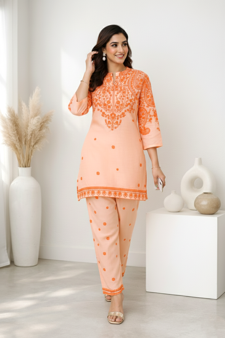 RAAGVI SCARLET COTTON Co-Ord SET