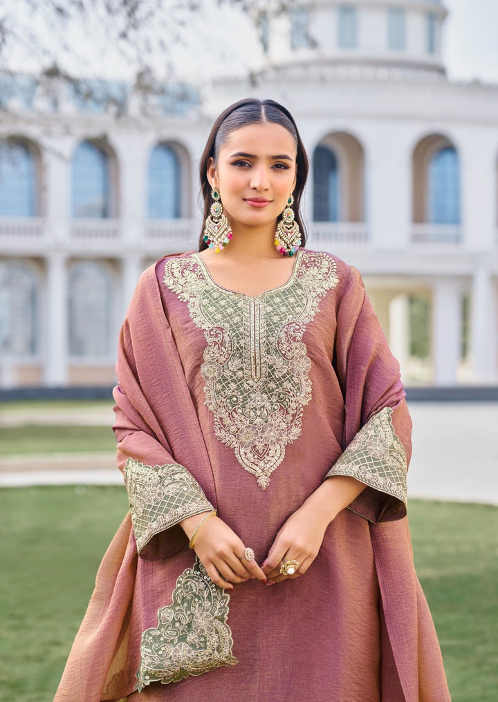 Mihika heather full work suit set