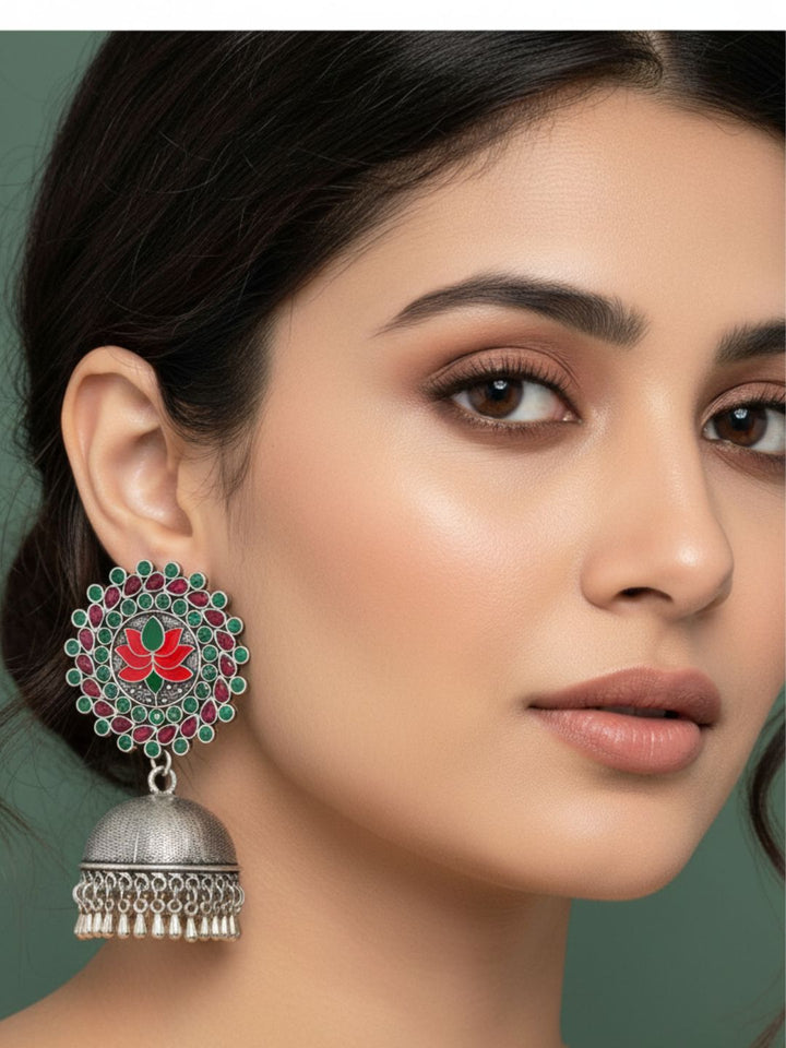 Antara Oxidised Earrings