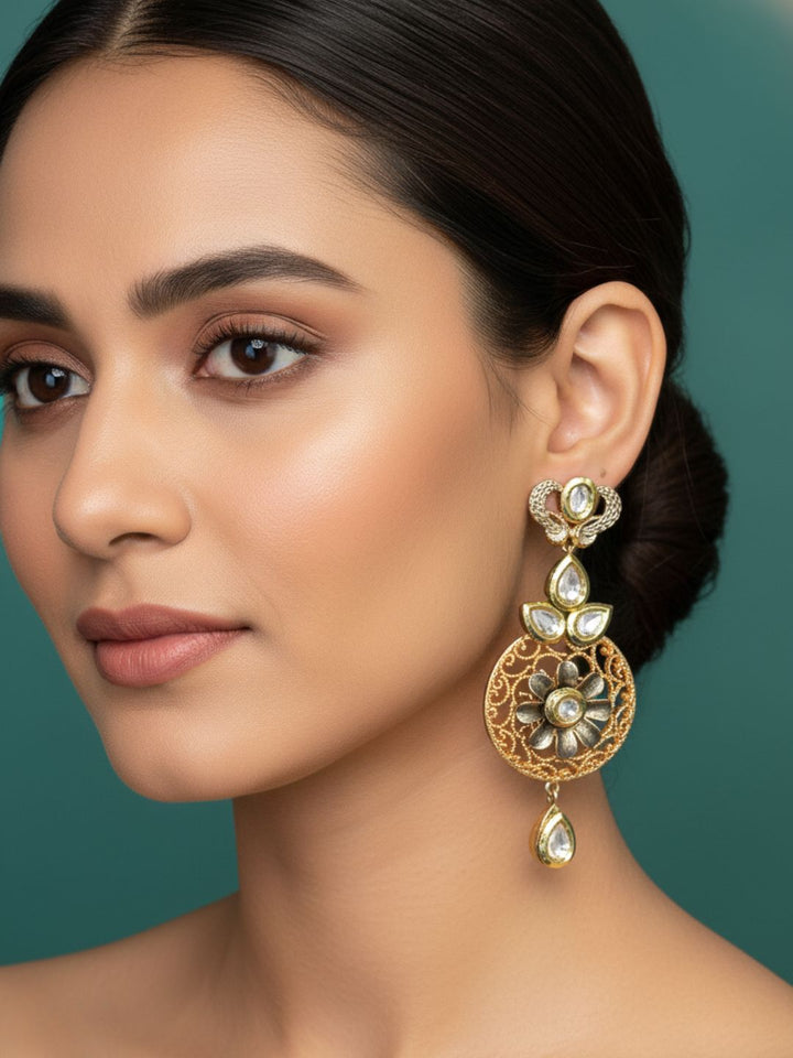 Antara Oxidised Earrings