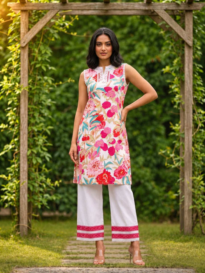 Tashvika Vibrant Cotton Co-ord Set