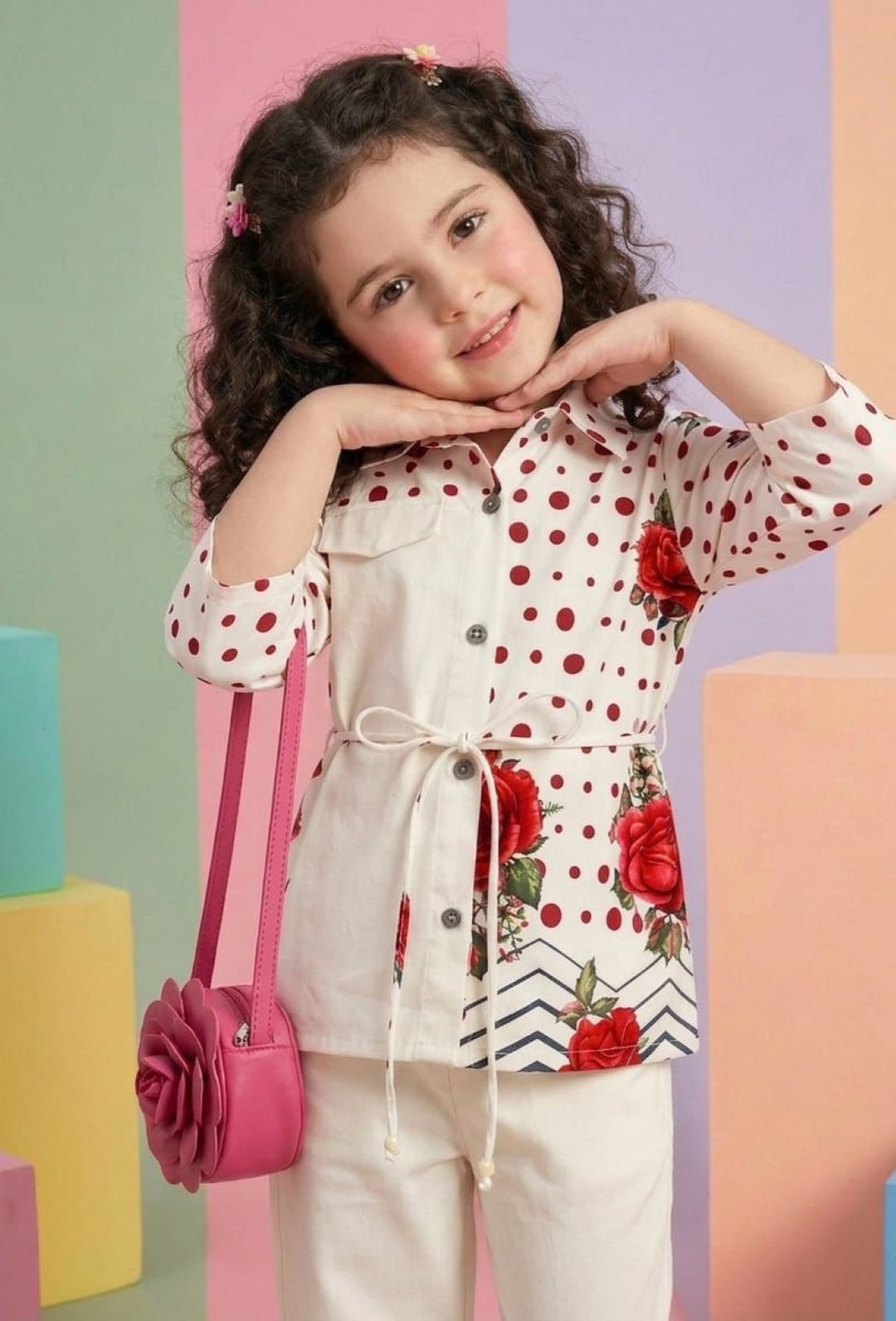 Joy lily cotton co-ord set