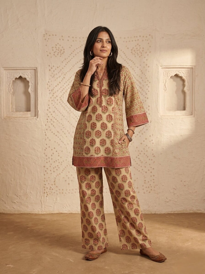 Swades Canta Printed Cotton Co-ord Set