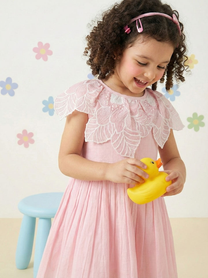 Joy Softpink Cotton Dress