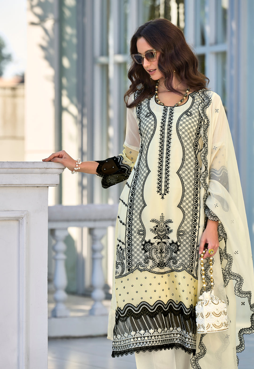 Neelima Angel Full Embroidered Heavy Pakistani Suit Set