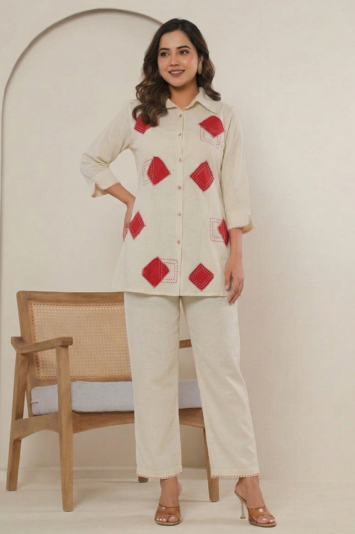 Puran barn cotton co-ord set