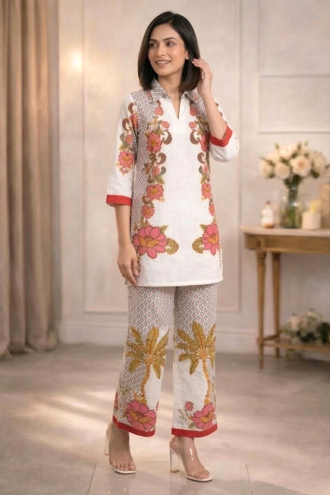 Akshara Pearl printed co-ord set