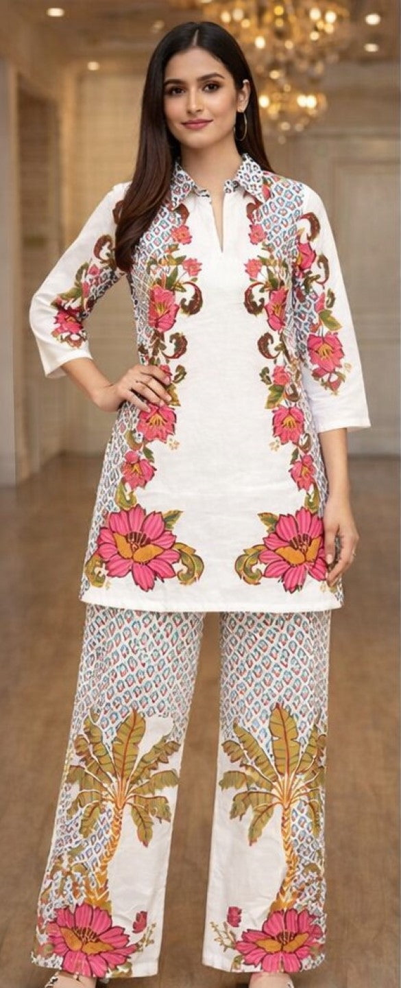 Akshara Pearl printed co-ord set