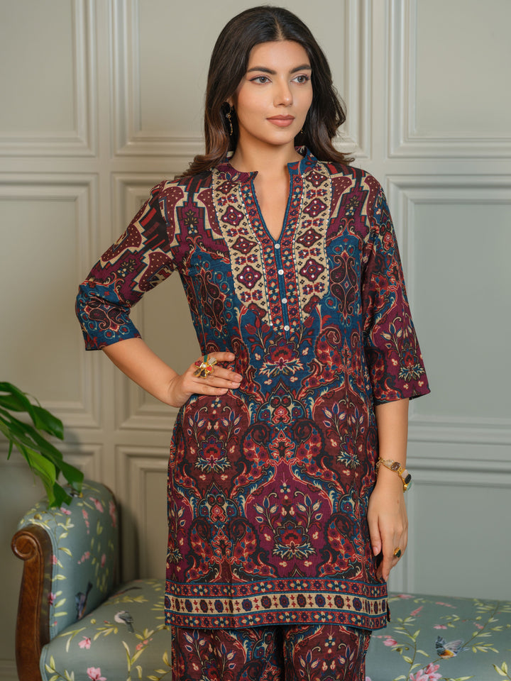 Tashvika Jay printed Co-ord set