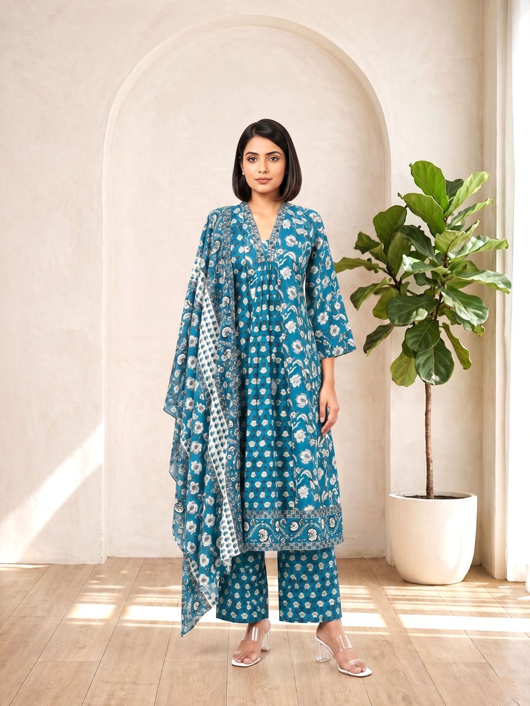 Bodhi Tiffany Pure Cotton Suit Set