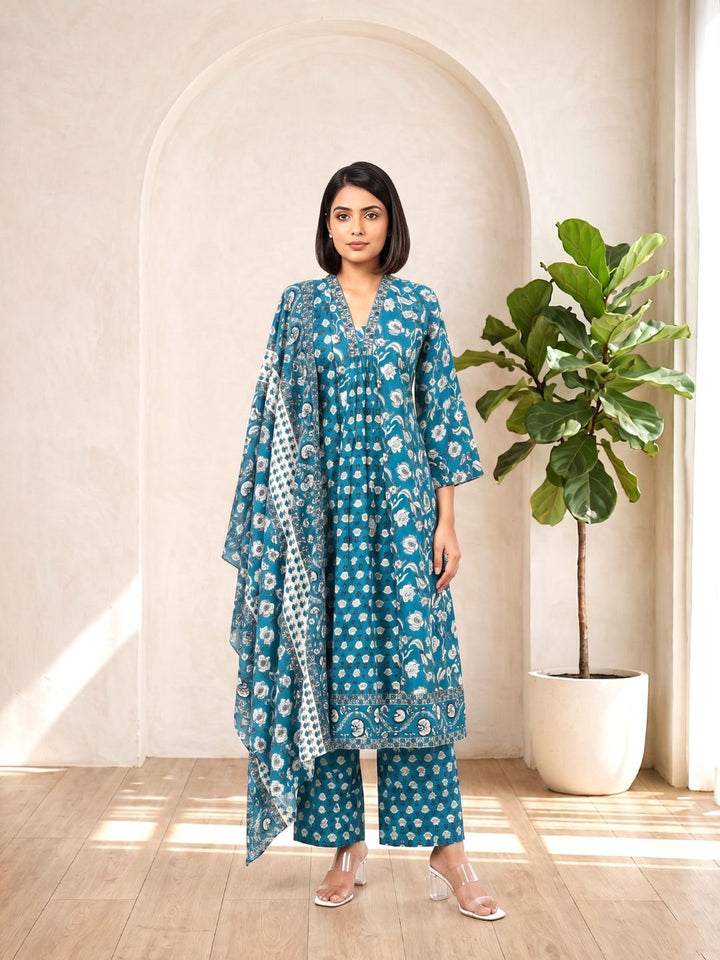 Bodhi Tiffany Pure Cotton Suit Set