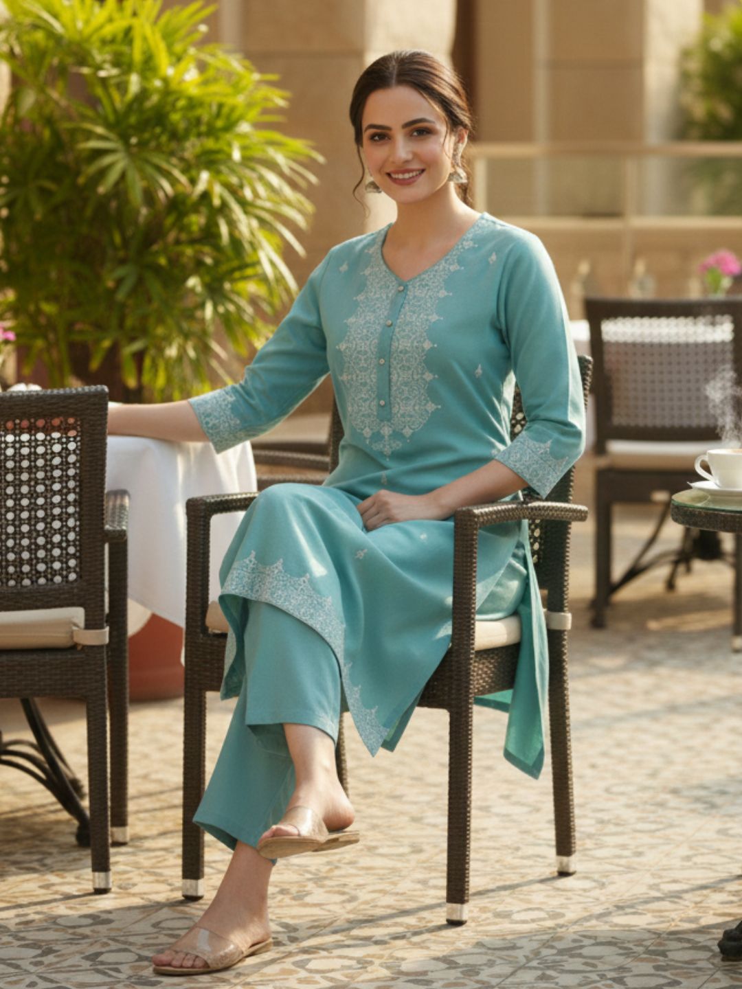 Nabha Horizon Work Co-ord Set