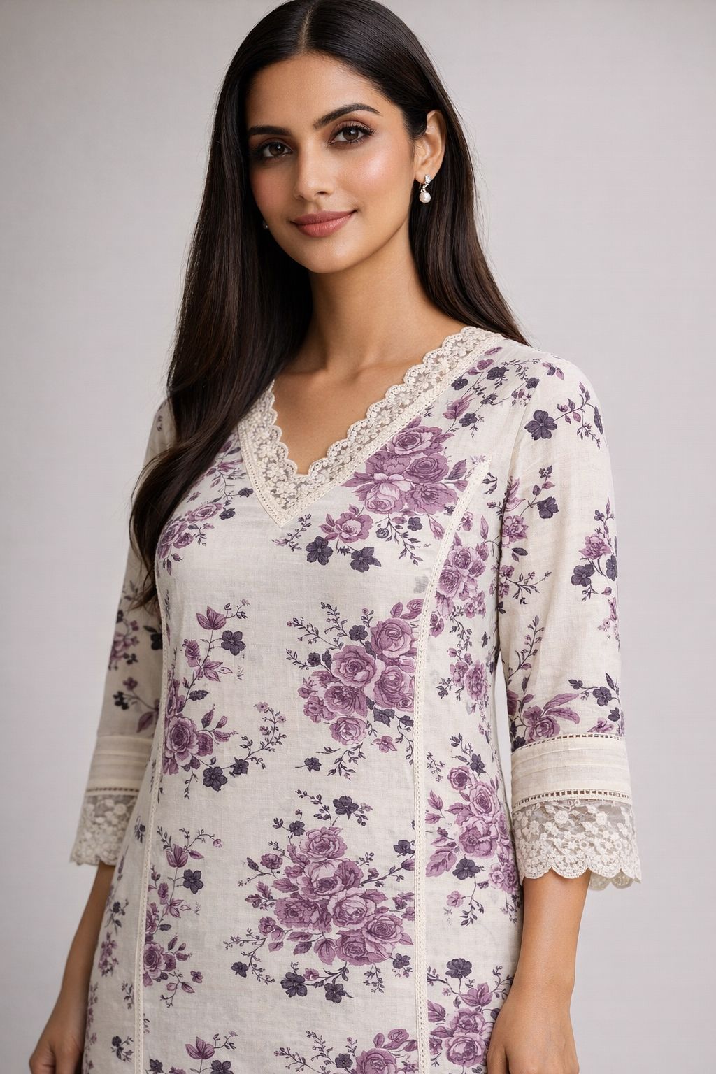 Surbhi allium cotton co-ord set