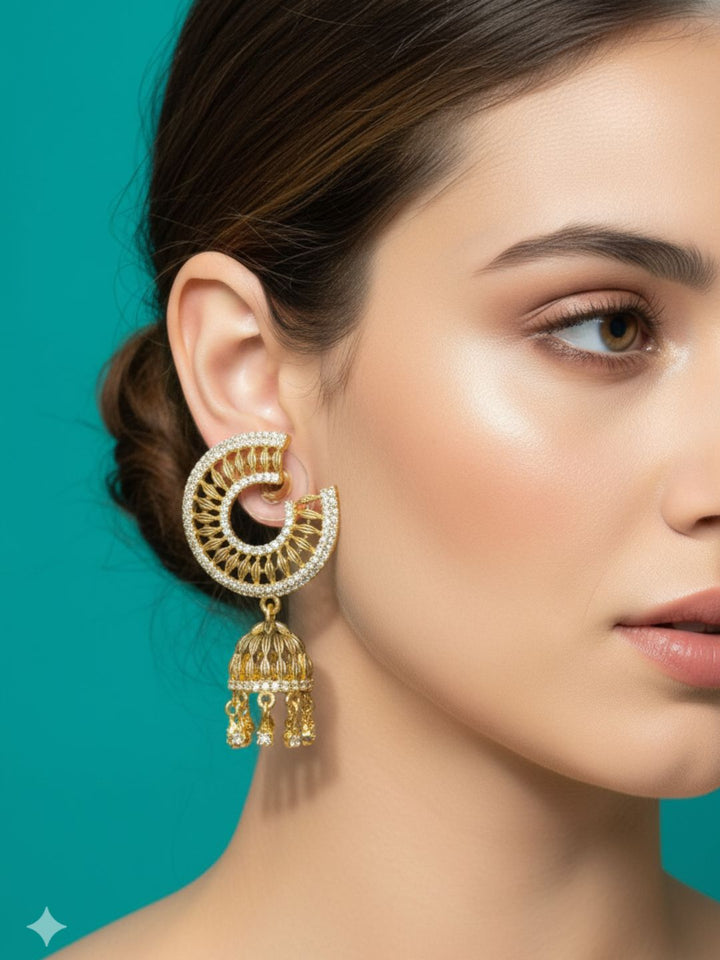 Antara Oxidised Earrings