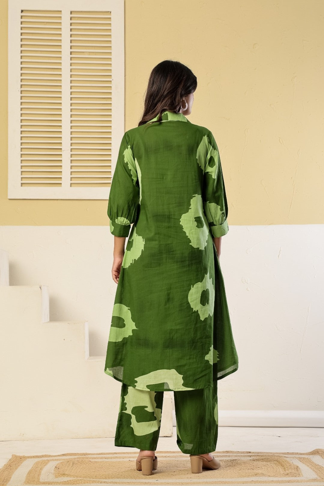 Poppi Fern Printed Cotton Co-ord Set