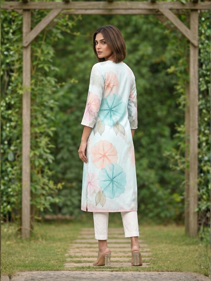 Yami Celeste Printed Kurti
