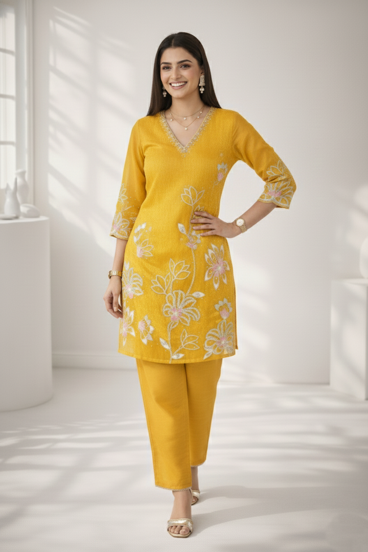 Anumeha Maze full work co-ord set