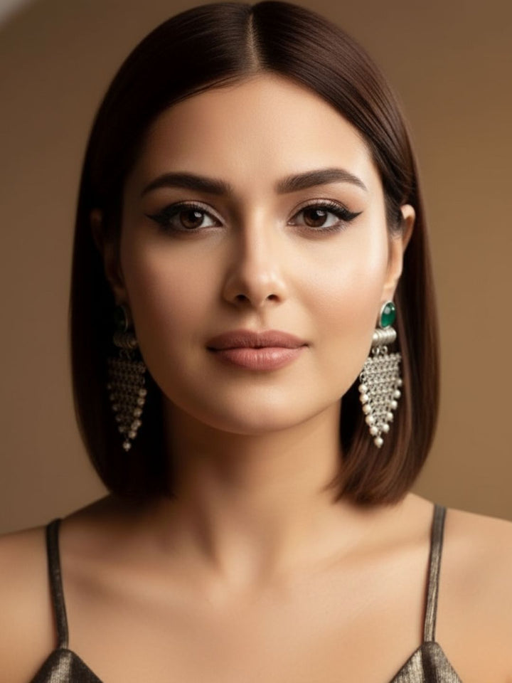 Antara Oxidised Earrings