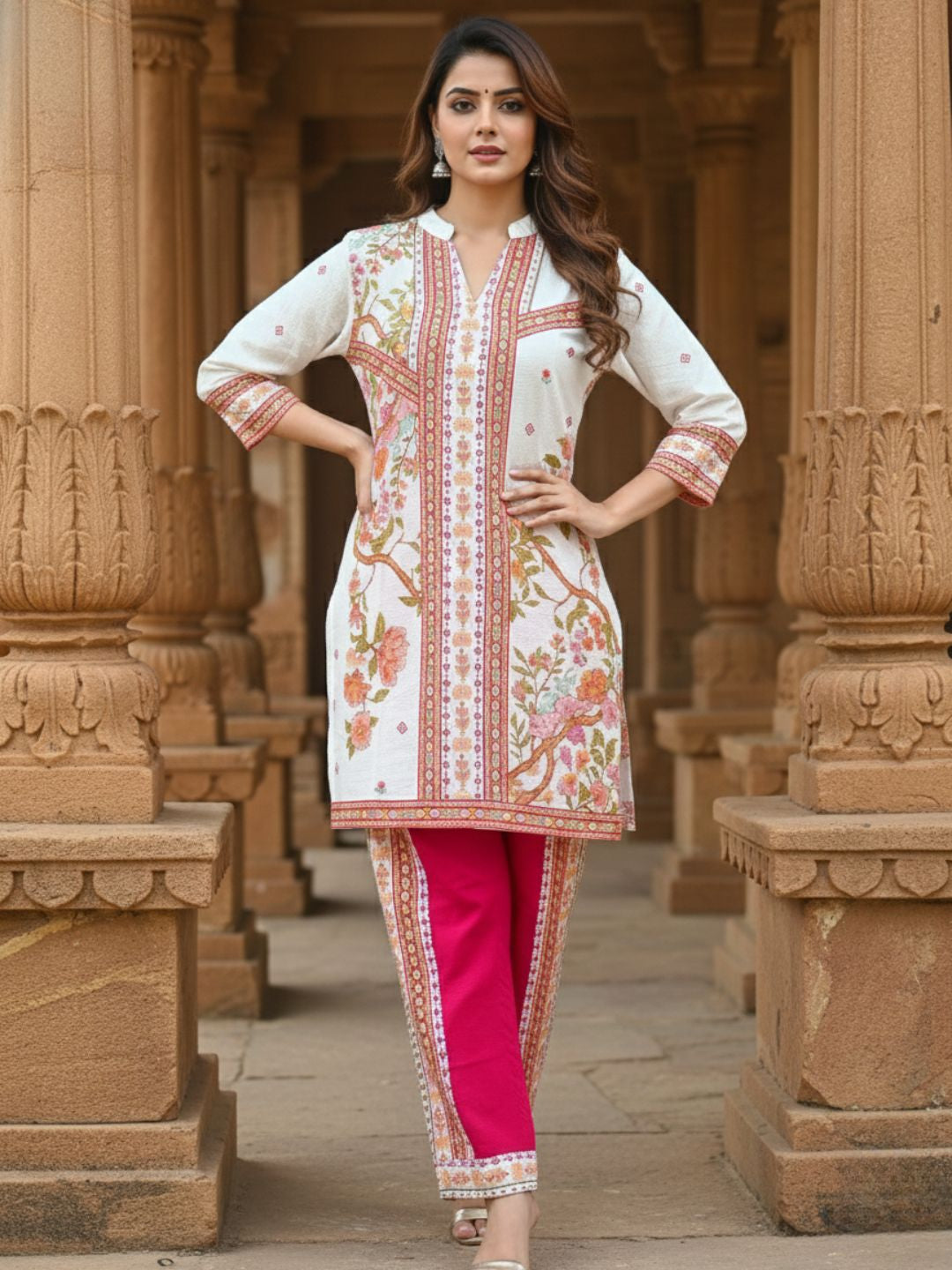 Reet Barbie Printed Co-ord Set