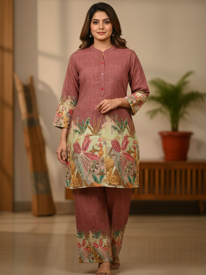 Reet Clay Printed Co-ord Set