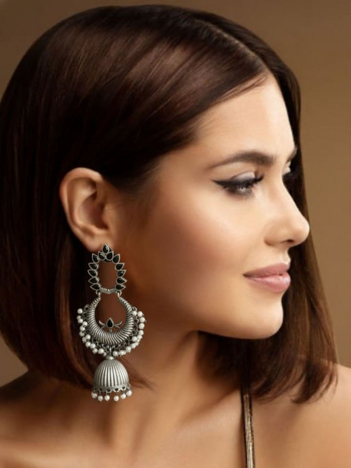 Antara Oxidised Earrings