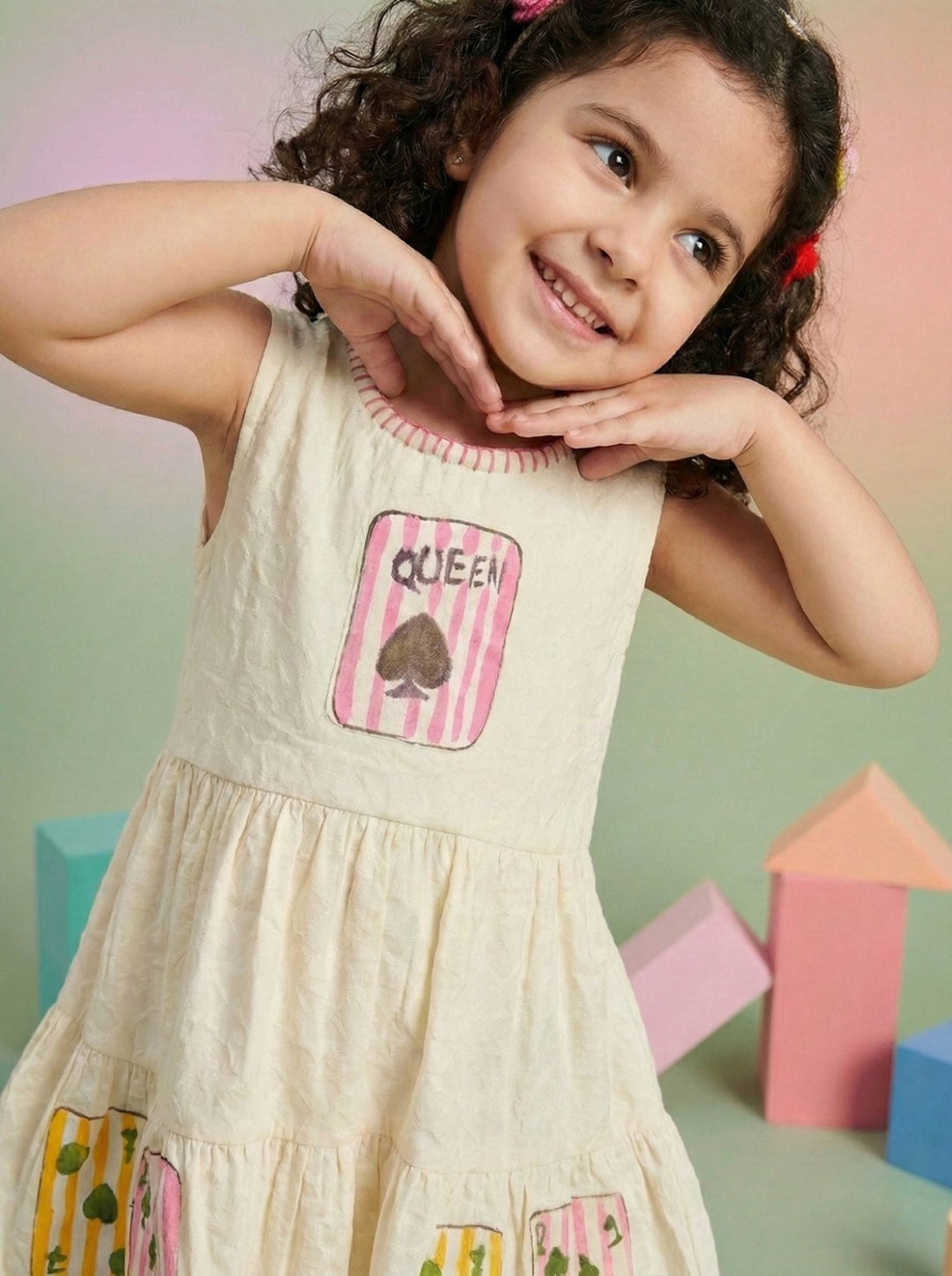 Joy Dice Cotton kids dress