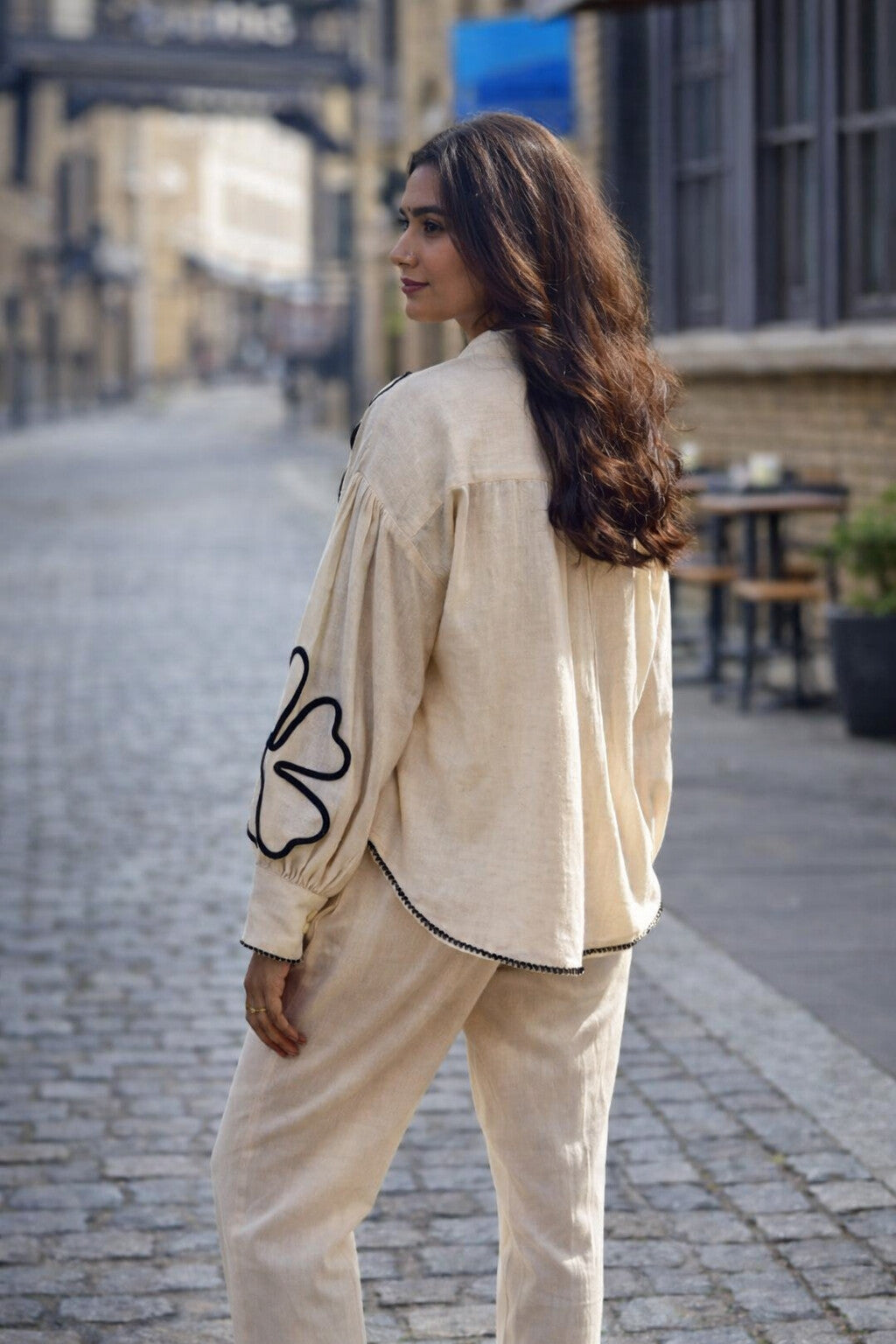 Wespret indi embroidery cotton co-ord set