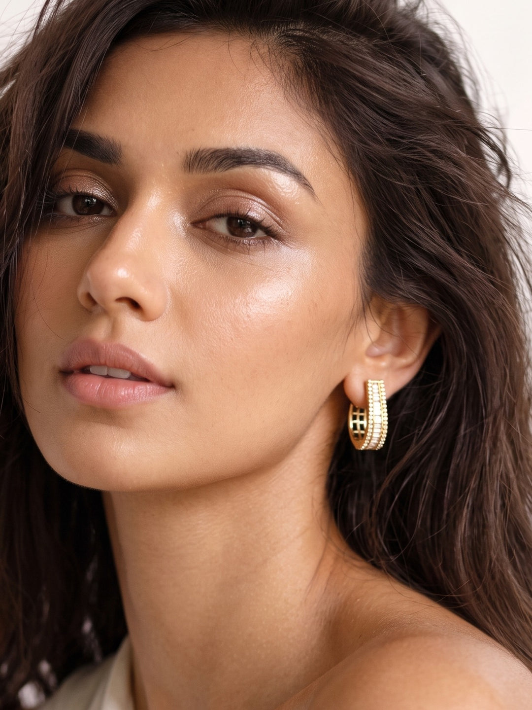Monstera Fligree Floral Hope Earring