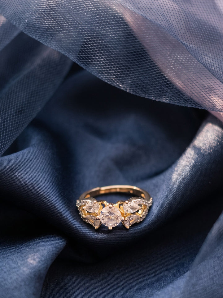 Monstera Bracelet Ring