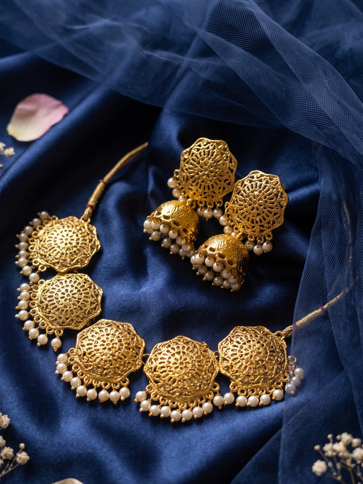 Meenakshi Choker Neckless Set