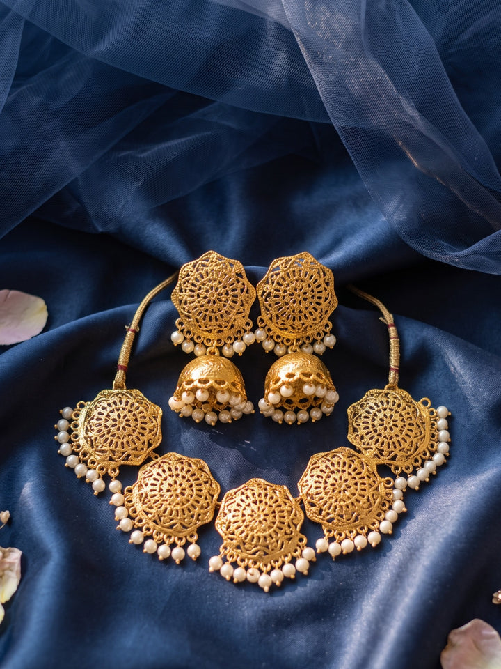 Meenakshi Choker Neckless Set