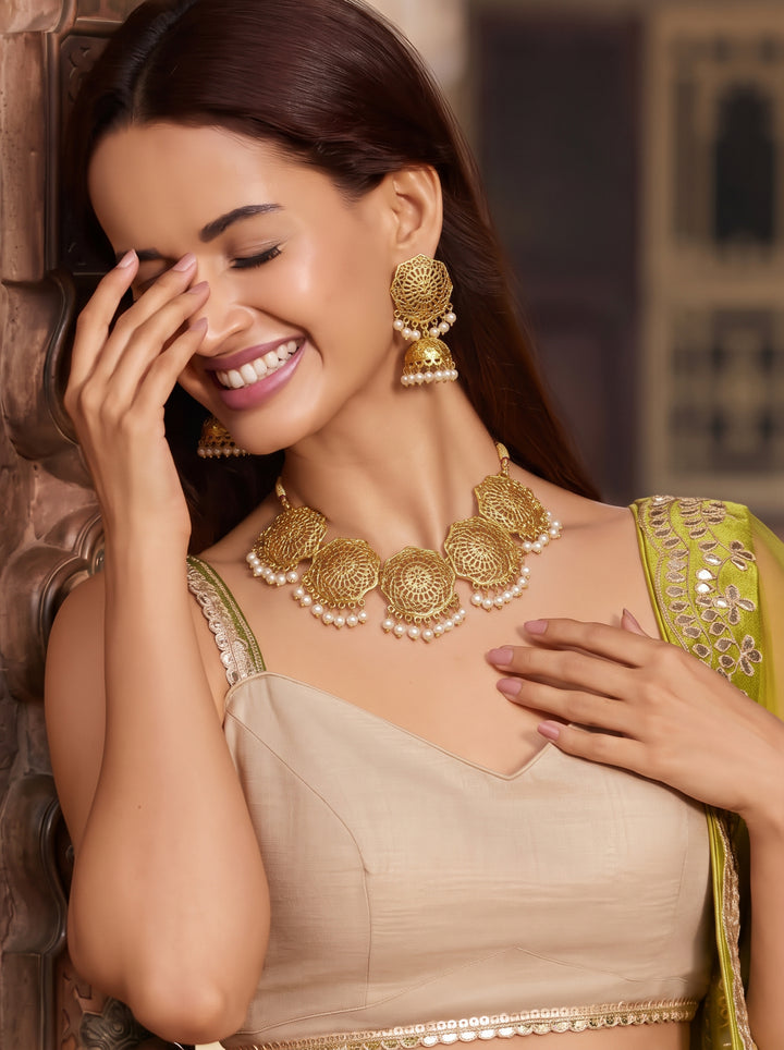 Meenakshi Choker Neckless Set